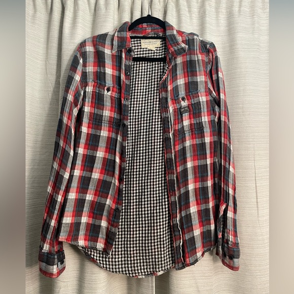 Ralph Lauren Denim Co. Plaid Button Down Size Small - Picture 1 of 3